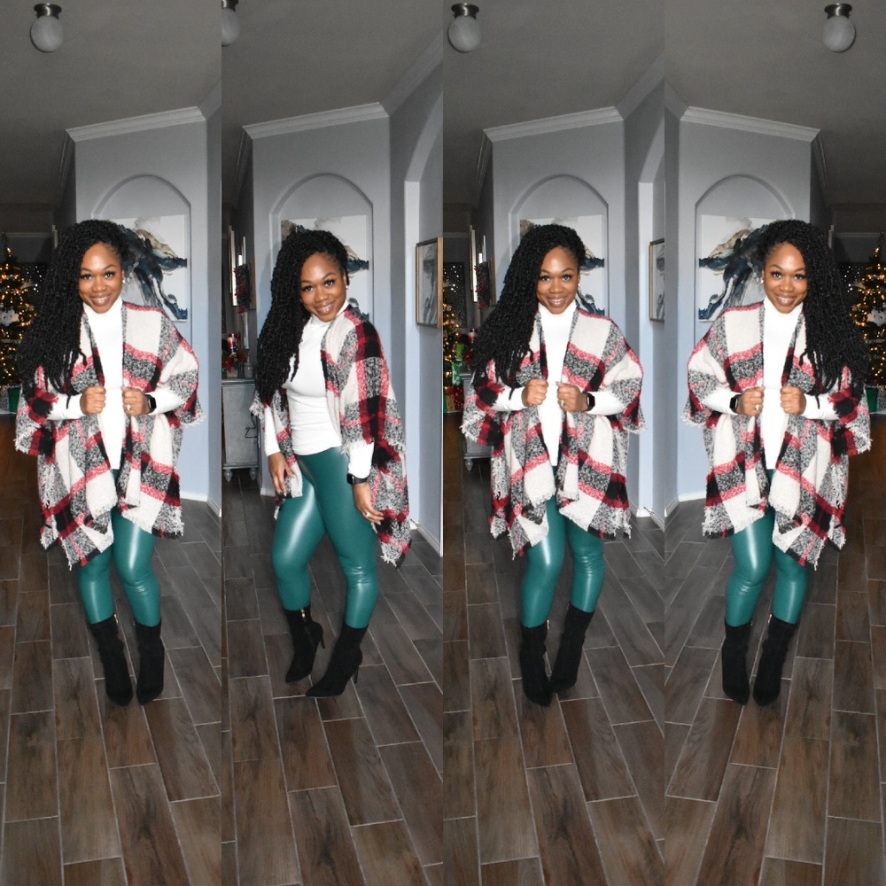 Cozy Plaid Kimono/Cardigan